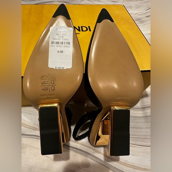 Fendi Slingback Heels - Picture 7 of 10